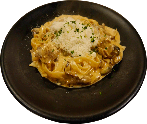 Pizzeria Capricciosa Fettuccine Contadina